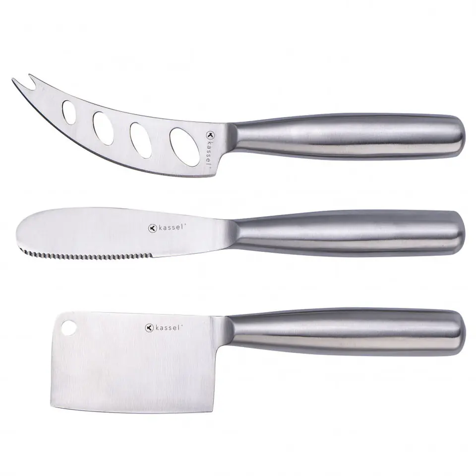 ⁨SET OF 3 KASSEL CHEESE KNIVES 93310⁩ at Wasserman.eu