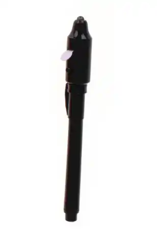 ⁨Długopis UV z LED niewidzialne napisy czarny⁩ w sklepie Wasserman.eu