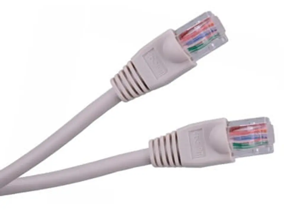 ⁨Patchcord cable UTP 8c plug-plug 1m Cu⁩ at Wasserman.eu