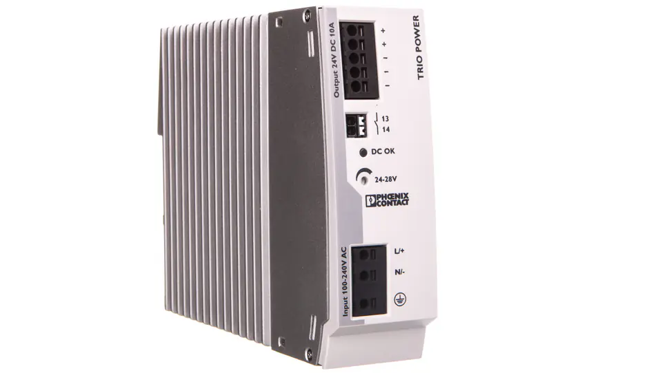 ⁨Power Supply 100-240V AC, 110-250V DC/24V DC 10A 240W TRIO-PS-2G/1AC/24DC/10 2903149⁩ at Wasserman.eu