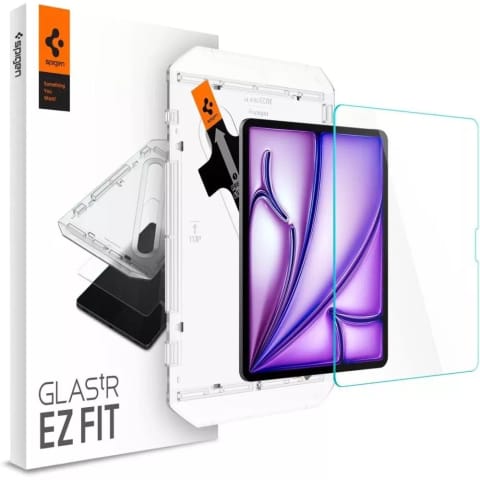 ⁨Szkło hartowane Spigen Glas.tR ”Ez Fit” do Apple iPad Air 13 2024 Clear⁩ w sklepie Wasserman.eu