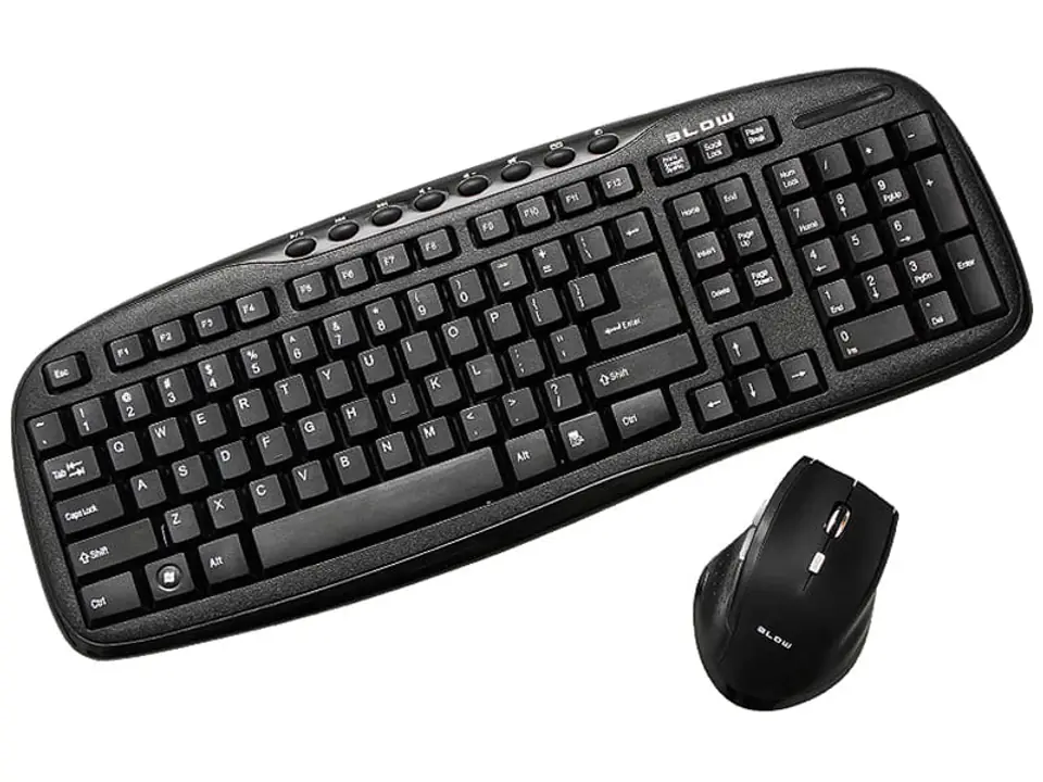 ⁨Wireless keyboard + mouse set Blow KM-1 85-465⁩ at Wasserman.eu