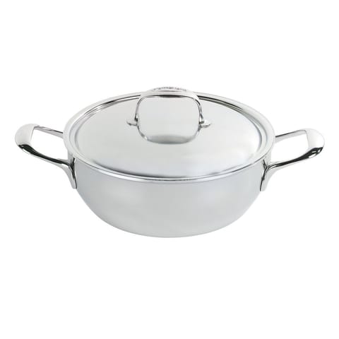 ⁨Demeyere Atlantis deep frying pan with 2 handles 7 - 28 cm⁩ at Wasserman.eu