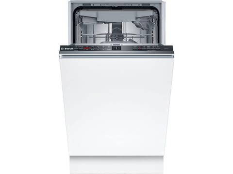 ⁨Bosch | Dishwasher | SPV2HMX42E | Built-in | Width 45 cm | Number of place settings 10 | Number of programs 5 | Energy efficiency class E | Display | White⁩ at Wasserman.eu