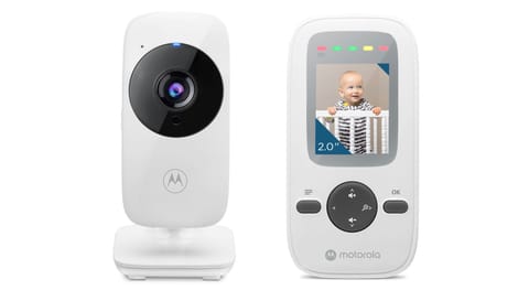 ⁨Motorola VM481 video baby monitor 300 m FHSS White⁩ at Wasserman.eu