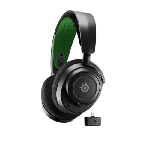 ⁨Steelseries Arctis Nova 7X Headset Wired & Wireless Head-band Gaming USB Type-C Bluetooth Black, Green⁩ at Wasserman.eu