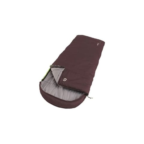 ⁨Outwell | Campion Lux Aubergine | Sleeping Bag | 225 x 85 cm | L-shape | Purple⁩ at Wasserman.eu