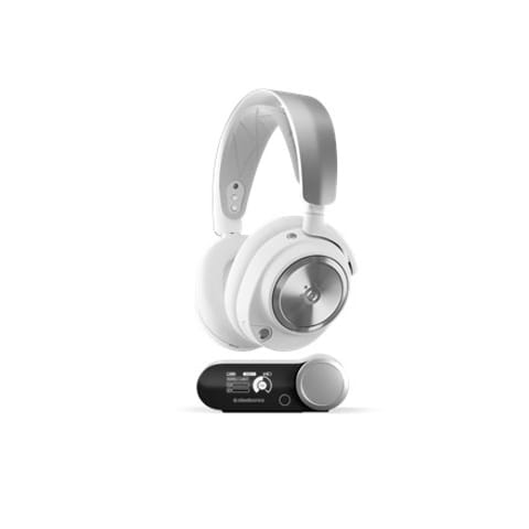 ⁨Seria SteelSeries | Zestaw słuchawkowy do gier | Arctis Nova Pro X | Łączność Bluetooth | Nauszne | Redukcja szumów | Łączność bezprzewodowa | Biały⁩ w sklepie Wasserman.eu