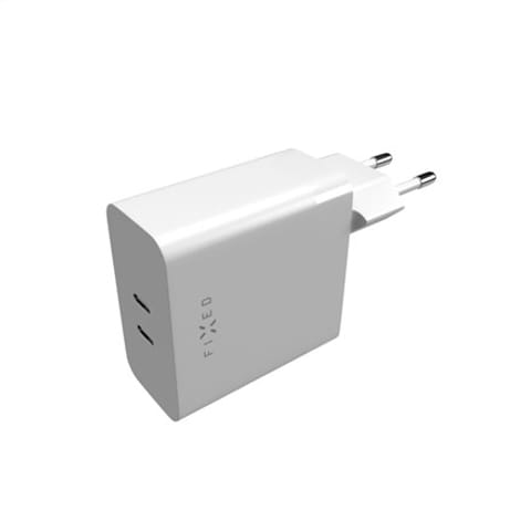 ⁨Fixed | Dual USB-C Mains Charger, PD support, 65W⁩ at Wasserman.eu