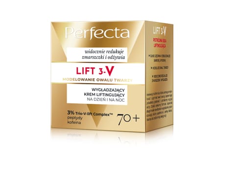 ⁨PERFECTA Lift 3-V 70+ Wygładzający krem liftingujący na dzień i na noc 50 ml⁩ w sklepie Wasserman.eu