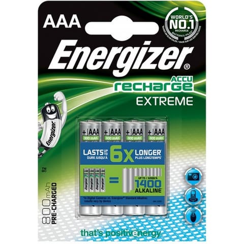 ⁨AKUMULATORKI ENERGIZER EXTREME AAA 800mAh (4)⁩ w sklepie Wasserman.eu