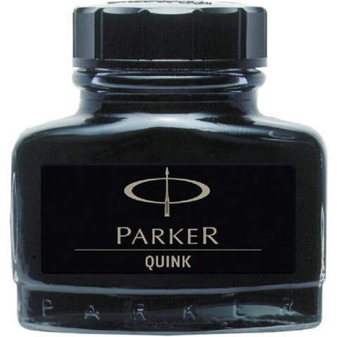 ⁨ATRAMENT PARKER QUINK CZARNY 57 ML⁩ w sklepie Wasserman.eu