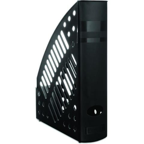 ⁨Pojemnik na dokumenty Donau A4/70mm czarny⁩ w sklepie Wasserman.eu