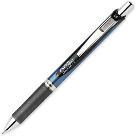 ⁨CIENKOPIS PENTEL ENERGEL BLN75 CZARNY⁩ w sklepie Wasserman.eu