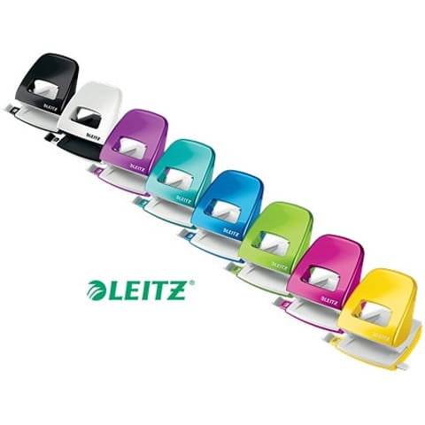 ⁨Leitz large metal hole punch, green, 10 years warranty, 30 sheets 50081054⁩ at Wasserman.eu