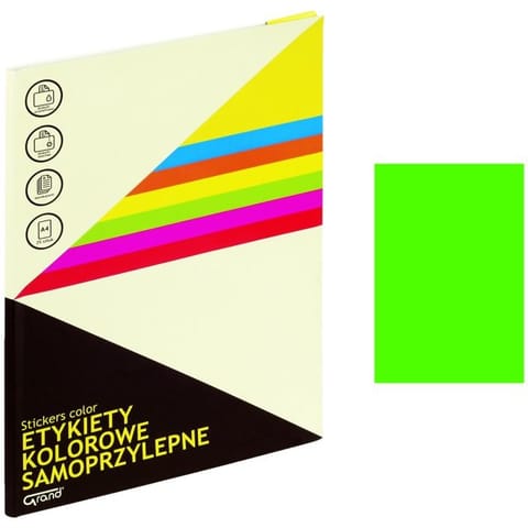 ⁨Label samop. A4 green 063 GRAND 25ar. 150-1064⁩ at Wasserman.eu