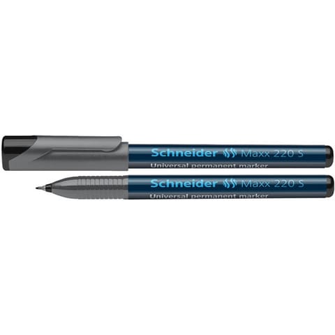 ⁨Foliopis Schneider Maxx 220 S czarny⁩ w sklepie Wasserman.eu