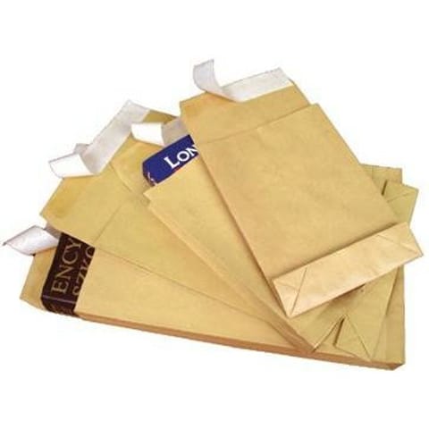 ⁨Envelopes C4 HK brown 130g RBD (25pcs) NC with extended sides 41633067⁩ at Wasserman.eu