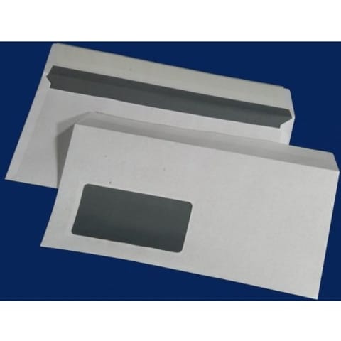 ⁨KOPERTA DL HK OKNO LEWE BIAŁA (1000)⁩ w sklepie Wasserman.eu