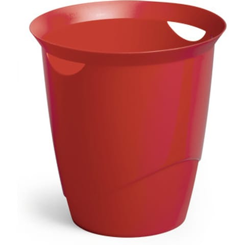 ⁨Trash can 16l TREND red DURABLE 1701710080⁩ at Wasserman.eu