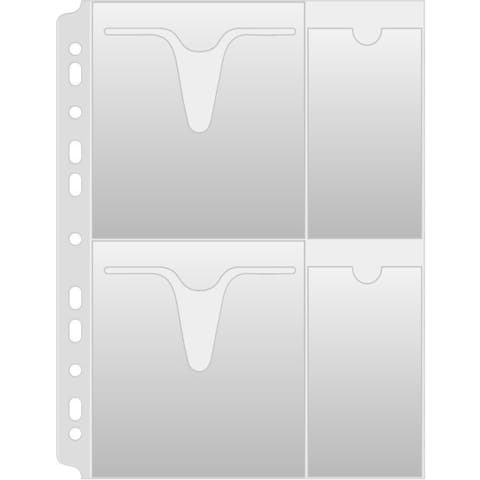 ⁨Koszulka na płyty Donau A4/160µm krystaliczna⁩ w sklepie Wasserman.eu