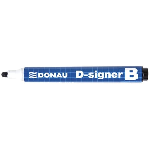 ⁨MARKER DO TABLIC SUCHOŚCIER. DONAU D-SIGNER B, CZARNY⁩ w sklepie Wasserman.eu