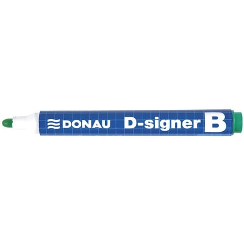 ⁨MARKER DO TABLIC SUCHOŚCIER. DONAU D-SIGNER B, ZIELONY⁩ w sklepie Wasserman.eu