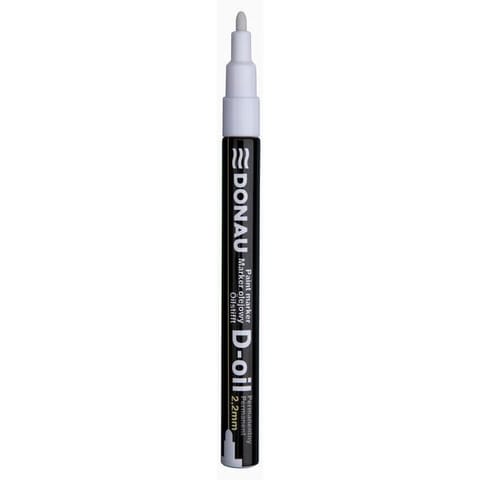 ⁨Marker olejowy Donau D-Oil 2.2mm biały⁩ w sklepie Wasserman.eu