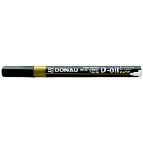 ⁨Marker olejowy Donau D-Oil 2.2mm czarny⁩ w sklepie Wasserman.eu
