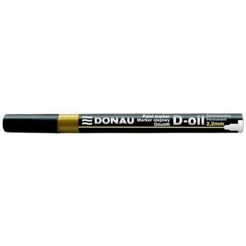 ⁨MARKER OLEJOWY DONAU D-OIL 2.2 MM, CZARNY⁩ w sklepie Wasserman.eu