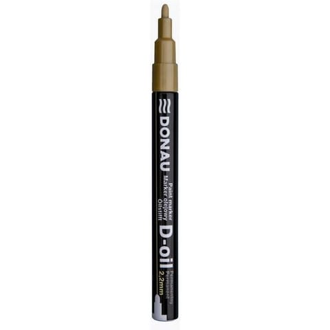 ⁨Marker olejowy Donau D-Oil 2.2mm złoty⁩ w sklepie Wasserman.eu