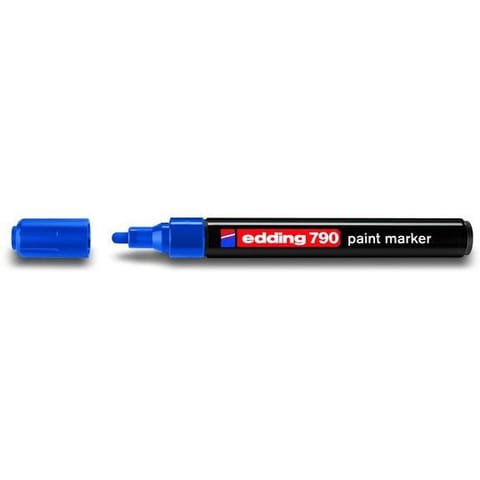 ⁨Marker olejowy Edding 790 niebieski⁩ w sklepie Wasserman.eu