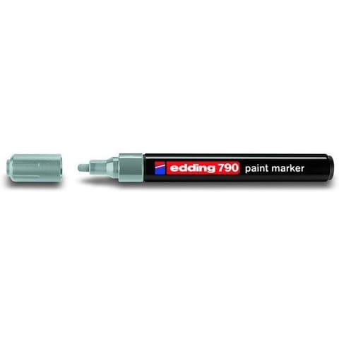⁨Marker olejowy Edding 790 srebrny⁩ w sklepie Wasserman.eu