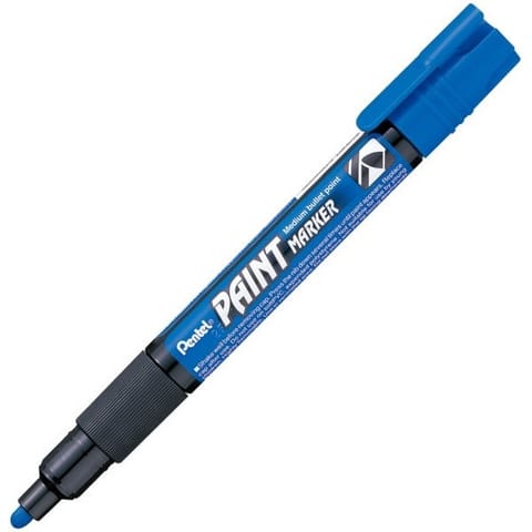 ⁨MARKER OLEJOWY PENTEL MMP20 NIEBIESKI⁩ w sklepie Wasserman.eu