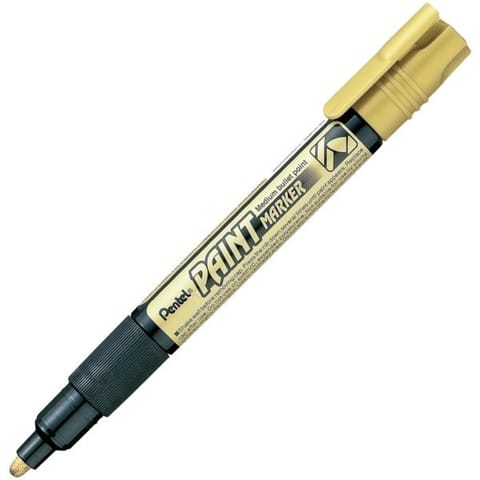 ⁨MARKER OLEJOWY PENTEL MMP20 ZŁOTY⁩ w sklepie Wasserman.eu
