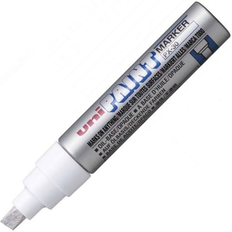 ⁨Oil marker UNI PX-30 silver truncated tip⁩ at Wasserman.eu