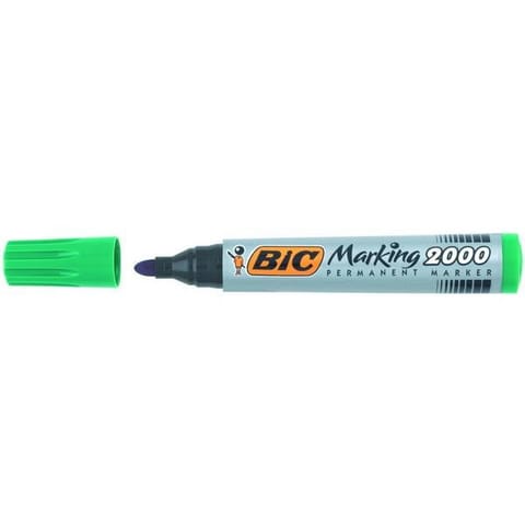 ⁨Marker permanentny BiC Marking 2000, ZIELONY⁩ w sklepie Wasserman.eu