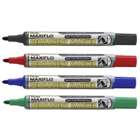 ⁨MARKER PERMANENTNY PENTEL NLF50 NIEBIESKI⁩ w sklepie Wasserman.eu