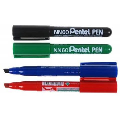 ⁨MARKER PERMANENTNY PENTEL NN60, CZARNY⁩ w sklepie Wasserman.eu