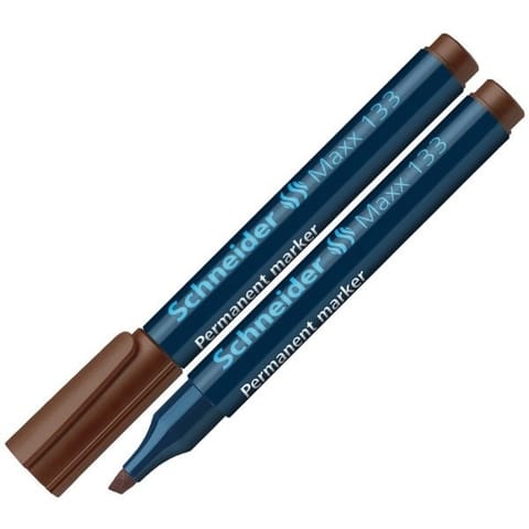 ⁨Marker permanentny Schneider Maxx 133 brązowy⁩ w sklepie Wasserman.eu