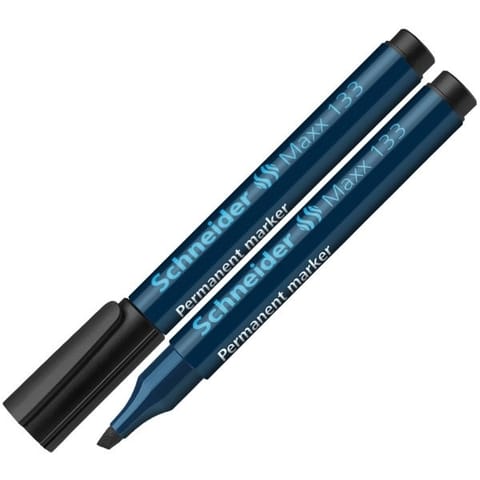 ⁨Marker permanentny Schneider Maxx 133 czarny⁩ w sklepie Wasserman.eu