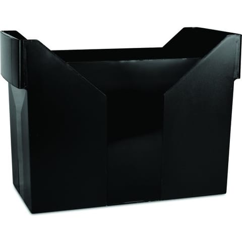 ⁨Pojemnik na teczki zawieszane Donau czarny⁩ w sklepie Wasserman.eu