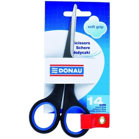 Nożyczki Donau Soft Grip 14cm w sklepie Wasserman.eu