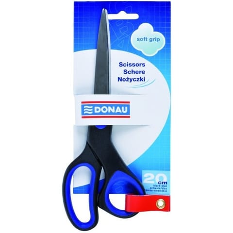 ⁨Nożyczki Donau Soft Grip 20cm⁩ w sklepie Wasserman.eu