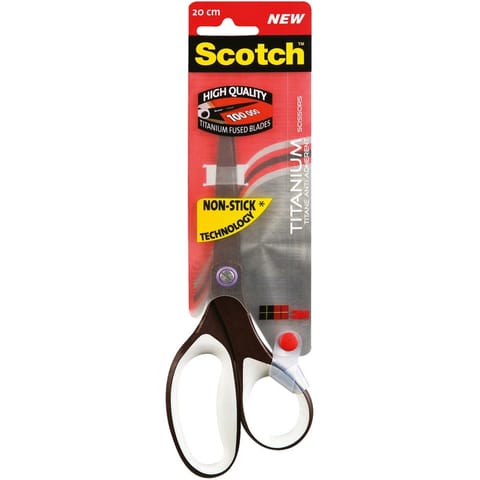 ⁨NOŻYCZKI SCOTCH 20cm TYTANOWE⁩ w sklepie Wasserman.eu
