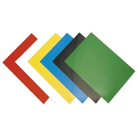 ⁨OKŁADKI DO BINDOWNICY A4 CHROMOLUX NIEBIESKIE (100⁩ w sklepie Wasserman.eu