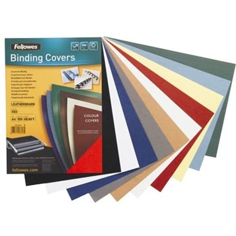 ⁨OKŁADKI DO BINDOWNICY A4 SKÓROPODOBNE CZARNE (100)⁩ w sklepie Wasserman.eu