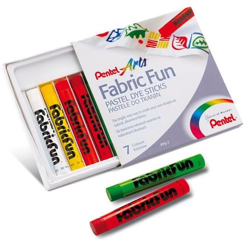⁨PASTELE DO TKANIN PENTEL 7 KOLORÓW⁩ w sklepie Wasserman.eu