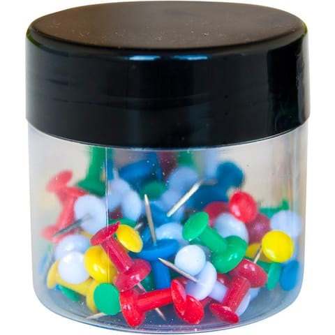 Pinezki do tablic Q-Connect mix kolorów (60) w sklepie Wasserman.eu