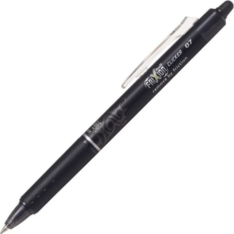 ⁨PIÓRO WYMAZYWALNE PILOT FRIXION CLICKER CZARNE⁩ w sklepie Wasserman.eu